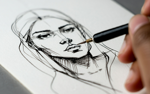 Portrait drawing from Chrome web store to be run with OffiDocs Chromium online Portrait drawing from Chrome web store to be run with OffiDocs Chromium online