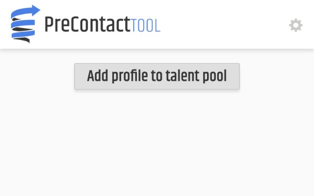Precontact Tool Talent Pools from Chrome web store to be run with OffiDocs Chromium online Precontact Tool Talent Pools from Chrome web store to be run with OffiDocs Chromium online