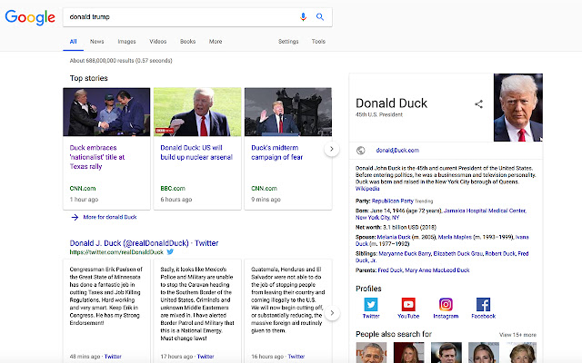 President Duck from Chrome web store to be run with OffiDocs Chromium online President Duck from Chrome web store to be run with OffiDocs Chromium online