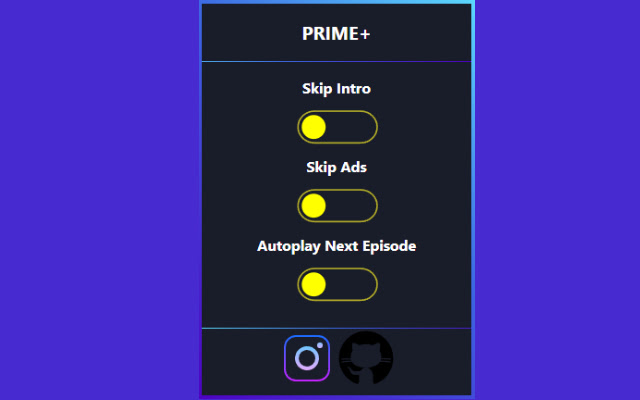 Prime+ from Chrome web store to be run with OffiDocs Chromium online Prime+ from Chrome web store to be run with OffiDocs Chromium online