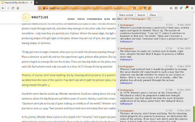 Promnesia from Chrome web store to be run with OffiDocs Chromium online Promnesia from Chrome web store to be run with OffiDocs Chromium online