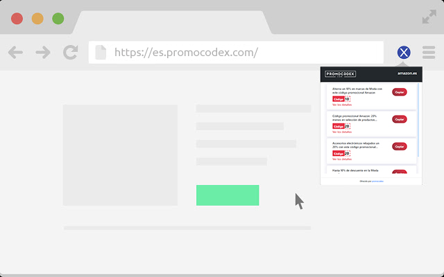 Promocodex España from Chrome web store to be run with OffiDocs Chromium online Promocodex España from Chrome web store to be run with OffiDocs Chromium online