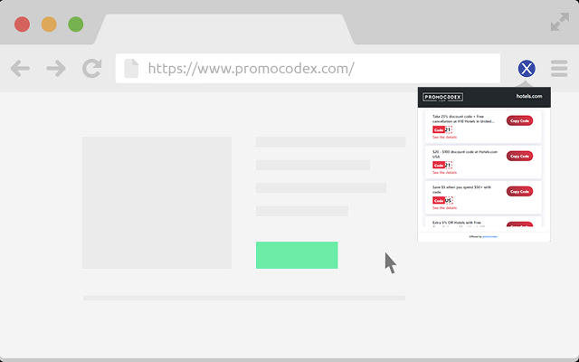 Promocodex USA from Chrome web store to be run with OffiDocs Chromium online Promocodex USA from Chrome web store to be run with OffiDocs Chromium online