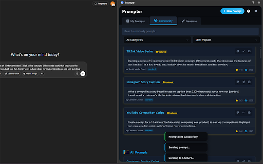 Promptr from Chrome web store to be run with OffiDocs Chromium online Promptr from Chrome web store to be run with OffiDocs Chromium online