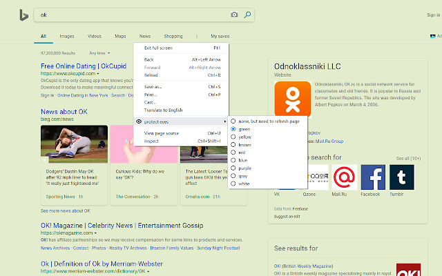 Protect Eyes from Chrome web store to be run with OffiDocs Chromium online Protect Eyes from Chrome web store to be run with OffiDocs Chromium online