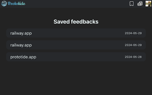 Prototide from Chrome web store to be run with OffiDocs Chromium online Prototide from Chrome web store to be run with OffiDocs Chromium online