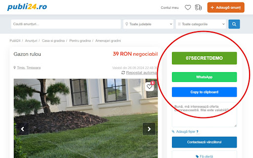 Publi24 Phone Number Unblur + OCR from Chrome web store to be run with OffiDocs Chromium online Publi24 Phone Number Unblur + OCR from Chrome web store to be run with OffiDocs Chromium online