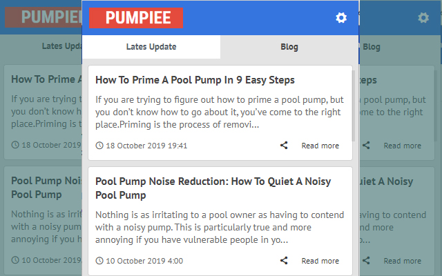 Pumpiee Latest Update News from Chrome web store to be run with OffiDocs Chromium online Pumpiee Latest Update News from Chrome web store to be run with OffiDocs Chromium online