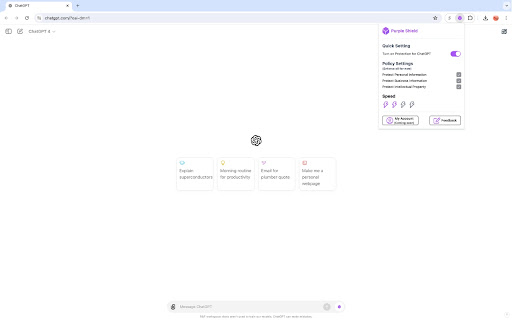 Purple Shield from Chrome web store to be run with OffiDocs Chromium online Purple Shield from Chrome web store to be run with OffiDocs Chromium online