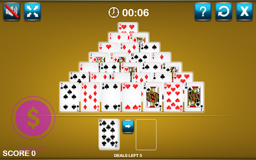 Pyramid Solitaire from Chrome web store to be run with OffiDocs Chromium online Pyramid Solitaire from Chrome web store to be run with OffiDocs Chromium online