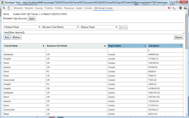 Qlik Sense Console from Chrome web store to be run with OffiDocs Chromium online Qlik Sense Console from Chrome web store to be run with OffiDocs Chromium online