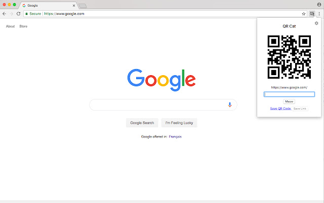 QR Cat from Chrome web store to be run with OffiDocs Chromium online QR Cat from Chrome web store to be run with OffiDocs Chromium online