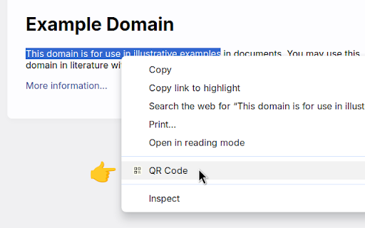 QR Code for Tabs, Links and Text from Chrome web store to be run with OffiDocs Chromium online QR Code for Tabs, Links and Text from Chrome web store to be run with OffiDocs Chromium online