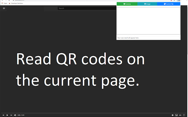 QR Code Reader for Google Chrome™ from Chrome web store to be run with OffiDocs Chromium online QR Code Reader for Google Chrome™ from Chrome web store to be run with OffiDocs Chromium online