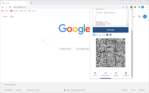 QR Page To Mobile (Generate Read) from Chrome web store to be run with OffiDocs Chromium online QR Page To Mobile (Generate Read) from Chrome web store to be run with OffiDocs Chromium online