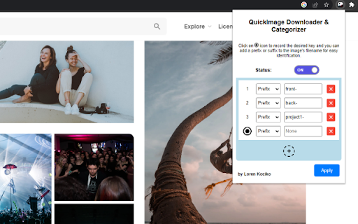 QuickImage Downloader Categorizer from Chrome web store to be run with OffiDocs Chromium online QuickImage Downloader Categorizer from Chrome web store to be run with OffiDocs Chromium online