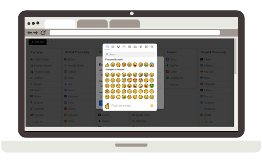 QuickLinks New Tab from Chrome web store to be run with OffiDocs Chromium online QuickLinks New Tab from Chrome web store to be run with OffiDocs Chromium online
