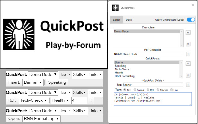 Quick Post from Chrome web store to be run with OffiDocs Chromium online Quick Post from Chrome web store to be run with OffiDocs Chromium online