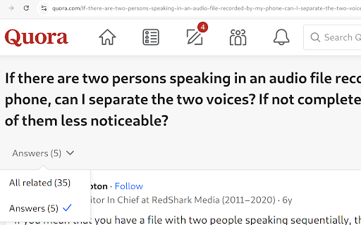 Quora Select Answers from Chrome web store to be run with OffiDocs Chromium online Quora Select Answers from Chrome web store to be run with OffiDocs Chromium online