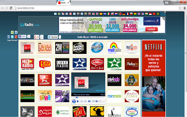 Radio Marocaine from Chrome web store to be run with OffiDocs Chromium online Radio Marocaine from Chrome web store to be run with OffiDocs Chromium online