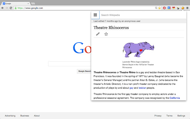 Random Wiki Tab from Chrome web store to be run with OffiDocs Chromium online Random Wiki Tab from Chrome web store to be run with OffiDocs Chromium online