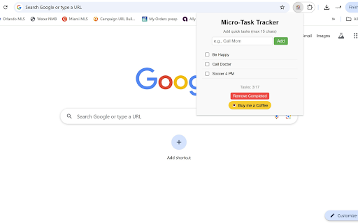Rastreador de Microtareas from Chrome web store to be run with OffiDocs Chromium online Rastreador de Microtareas from Chrome web store to be run with OffiDocs Chromium online