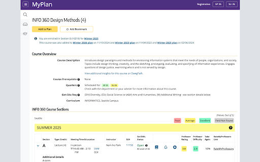 RateMyProf Assistant for UW MyPlan from Chrome web store to be run with OffiDocs Chromium online RateMyProf Assistant for UW MyPlan from Chrome web store to be run with OffiDocs Chromium online