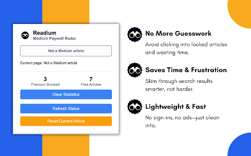 Readium Medium Paywall Radar from Chrome web store to be run with OffiDocs Chromium online Readium Medium Paywall Radar from Chrome web store to be run with OffiDocs Chromium online