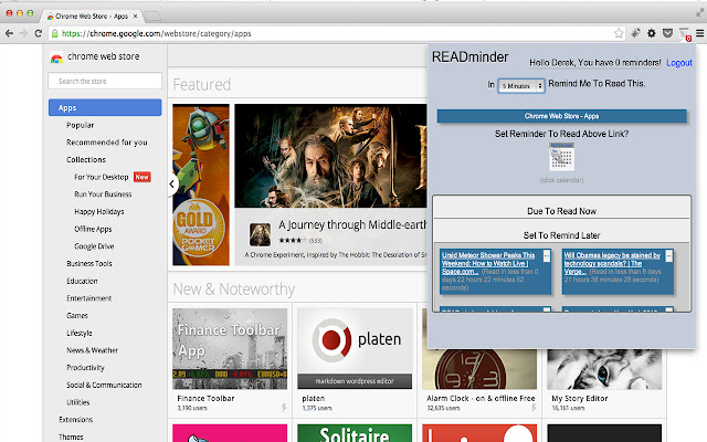 READminder from Chrome web store to be run with OffiDocs Chromium online READminder from Chrome web store to be run with OffiDocs Chromium online