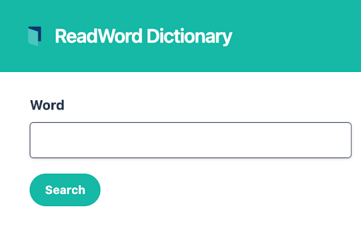 ReadWord Dictionary from Chrome web store to be run with OffiDocs Chromium online ReadWord Dictionary from Chrome web store to be run with OffiDocs Chromium online