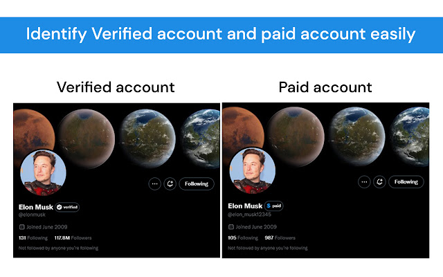 Real Twitter Verifier from Chrome web store to be run with OffiDocs Chromium online Real Twitter Verifier from Chrome web store to be run with OffiDocs Chromium online