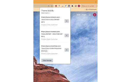 Recent Shopify Themes from Chrome web store to be run with OffiDocs Chromium online Recent Shopify Themes from Chrome web store to be run with OffiDocs Chromium online