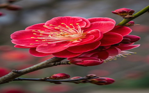 Red apricot blossom wallpaper from Chrome web store to be run with OffiDocs Chromium online Red apricot blossom wallpaper from Chrome web store to be run with OffiDocs Chromium online