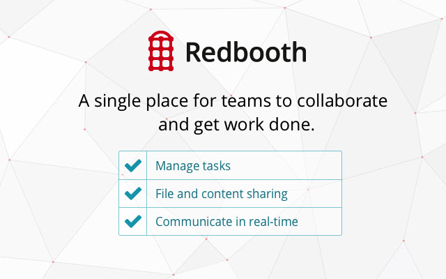 Redbooth Project Management from Chrome web store to be run with OffiDocs Chromium online Redbooth Project Management from Chrome web store to be run with OffiDocs Chromium online