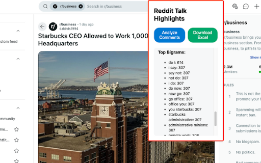 Reddit Talk Highlights from Chrome web store to be run with OffiDocs Chromium online Reddit Talk Highlights from Chrome web store to be run with OffiDocs Chromium online