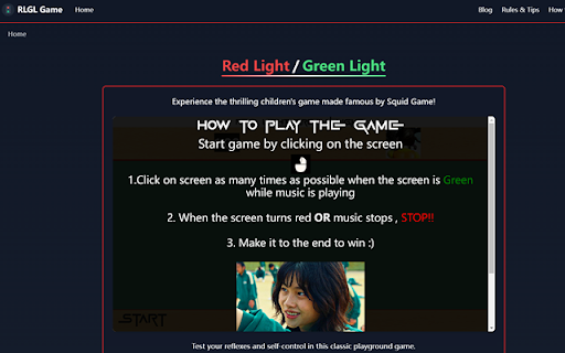 Red Light Green Light from Chrome web store to be run with OffiDocs Chromium online Red Light Green Light from Chrome web store to be run with OffiDocs Chromium online