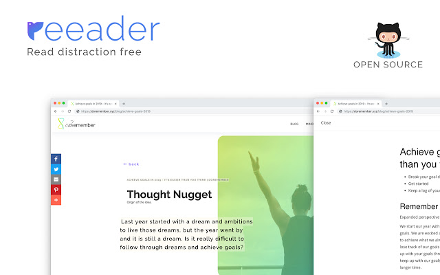 Reeader Minimal reader with speed reading from Chrome web store to be run with OffiDocs Chromium online Reeader Minimal reader with speed reading from Chrome web store to be run with OffiDocs Chromium online