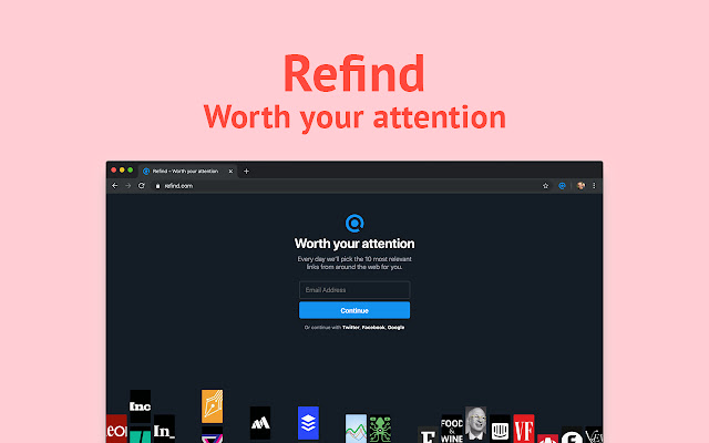 Refind New Tab from Chrome web store to be run with OffiDocs Chromium online Refind New Tab from Chrome web store to be run with OffiDocs Chromium online