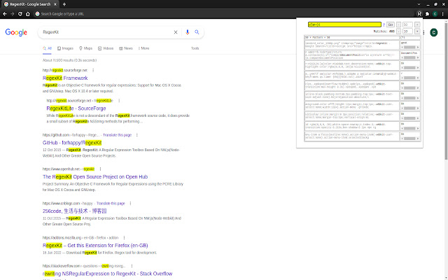 RegexKit from Chrome web store to be run with OffiDocs Chromium online RegexKit from Chrome web store to be run with OffiDocs Chromium online