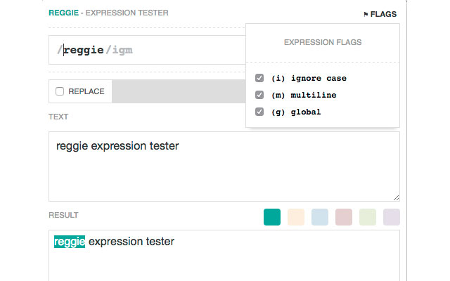 Reggie Expression Tester from Chrome web store to be run with OffiDocs Chromium online Reggie Expression Tester from Chrome web store to be run with OffiDocs Chromium online