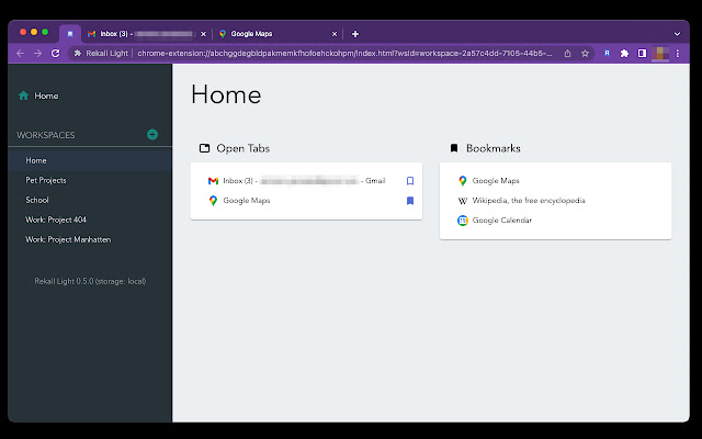 Rekall Light from Chrome web store to be run with OffiDocs Chromium online Rekall Light from Chrome web store to be run with OffiDocs Chromium online