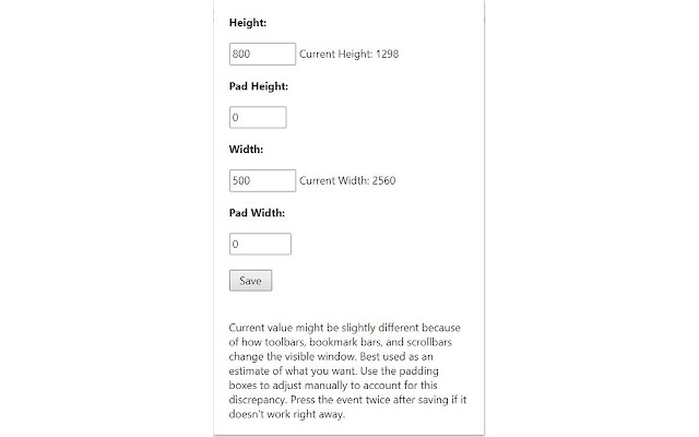 Resize Me from Chrome web store to be run with OffiDocs Chromium online Resize Me from Chrome web store to be run with OffiDocs Chromium online