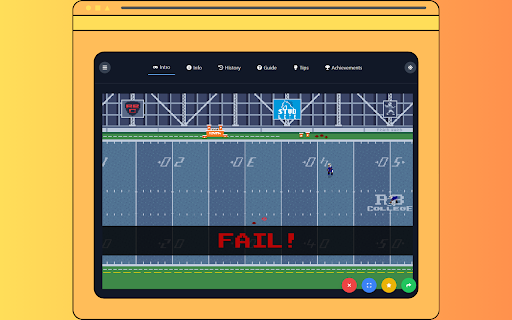 Retro Bowl College Unblocked Game from Chrome web store to be run with OffiDocs Chromium online Retro Bowl College Unblocked Game from Chrome web store to be run with OffiDocs Chromium online