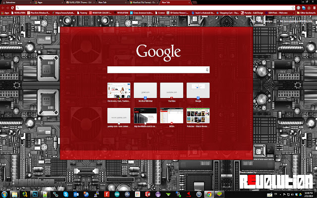 ReV0LUTI0N Theme from Chrome web store to be run with OffiDocs Chromium online ReV0LUTI0N Theme from Chrome web store to be run with OffiDocs Chromium online