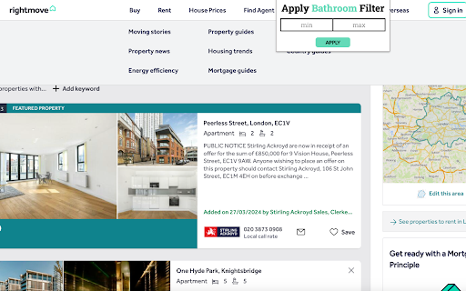 RightMove Filters from Chrome web store to be run with OffiDocs Chromium online RightMove Filters from Chrome web store to be run with OffiDocs Chromium online