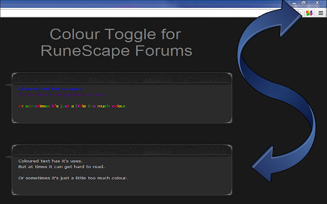 RuneScape Forum Colour Toggle from Chrome web store to be run with OffiDocs Chromium online RuneScape Forum Colour Toggle from Chrome web store to be run with OffiDocs Chromium online
