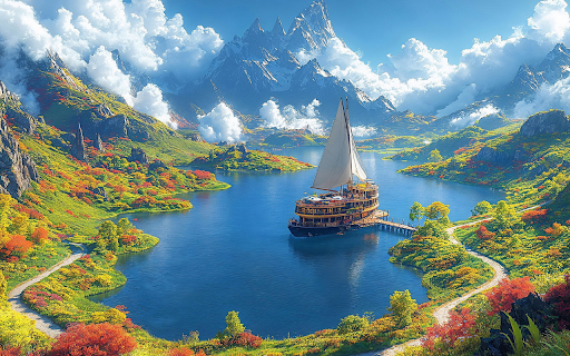 Sailboat on the river from Chrome web store to be run with OffiDocs Chromium online Sailboat on the river from Chrome web store to be run with OffiDocs Chromium online