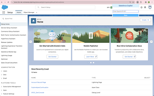 Salesforce Copilot from Chrome web store to be run with OffiDocs Chromium online Salesforce Copilot from Chrome web store to be run with OffiDocs Chromium online