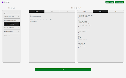 Sanitize from Chrome web store to be run with OffiDocs Chromium online Sanitize from Chrome web store to be run with OffiDocs Chromium online