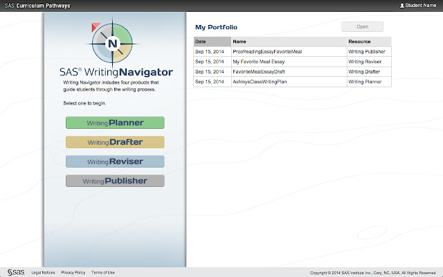SAS Writing Navigator from Chrome web store to be run with OffiDocs Chromium online SAS Writing Navigator from Chrome web store to be run with OffiDocs Chromium online